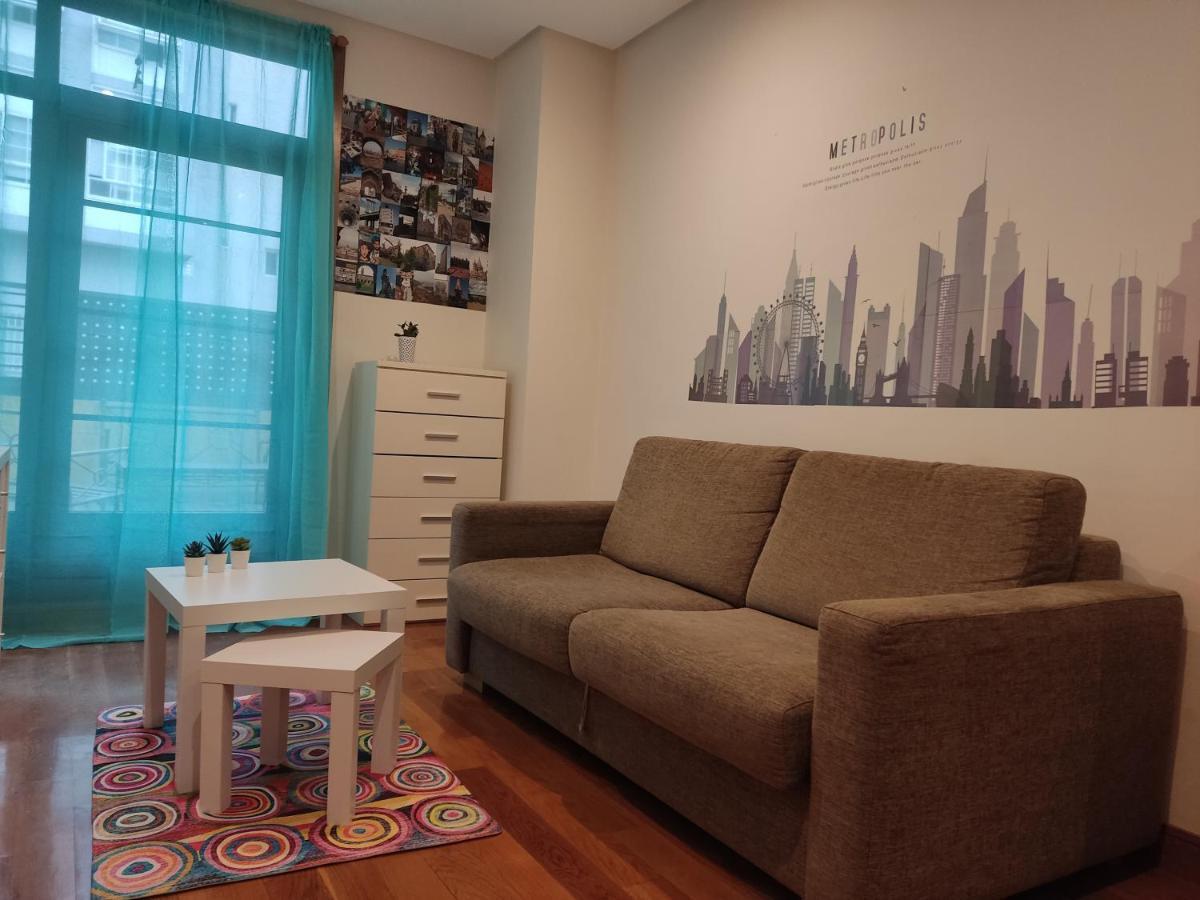 Apartmán Pleno Centro, Terraza, Principe, 5 Min Casco Vello Y Estacion Ave Vigo Exteriér fotografie